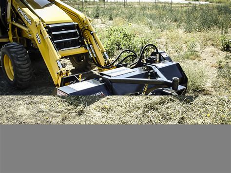 biggest skid steer front mower|rotary mower for skid steer.